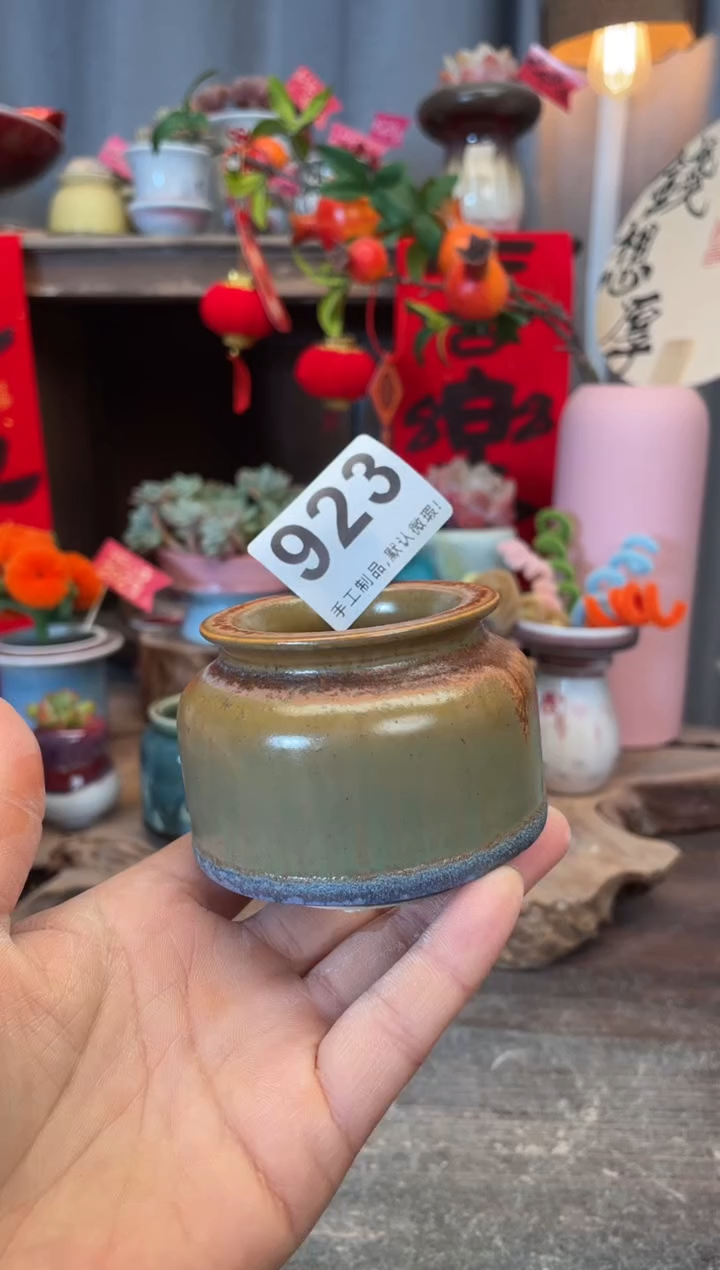 【闪购商品】摆件923知木小芳花盆