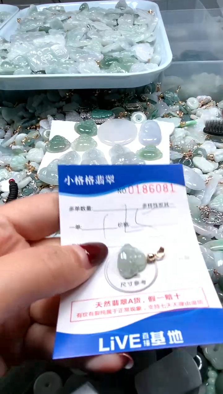 【闪购商品】翡翠颈饰未镶嵌闪购商品0186081