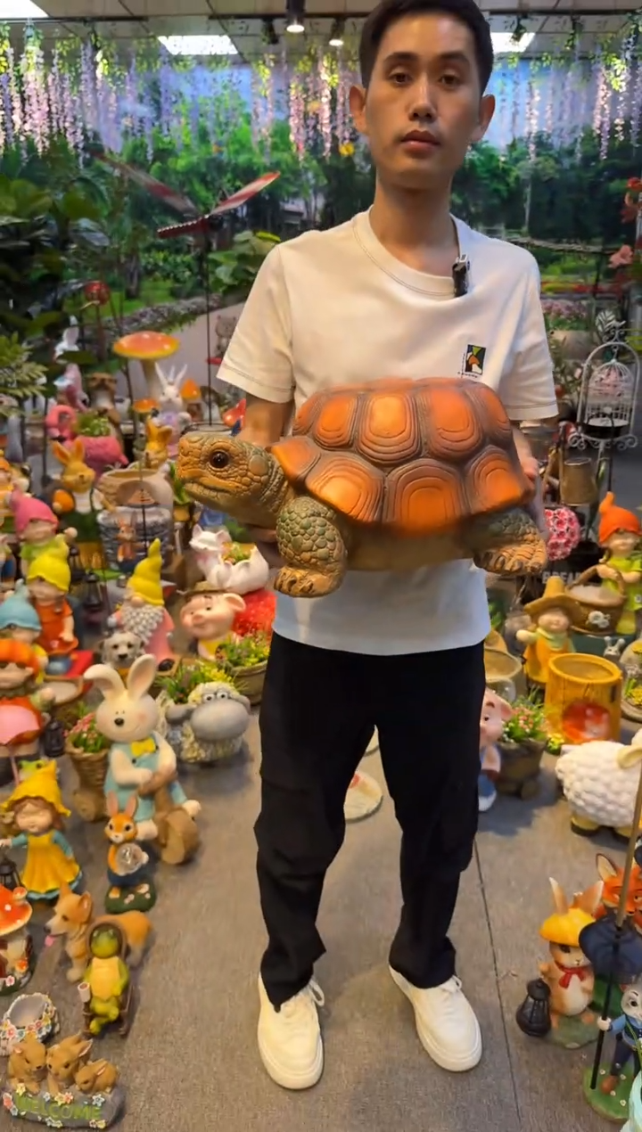 无花朵花园庭院摆件&00&