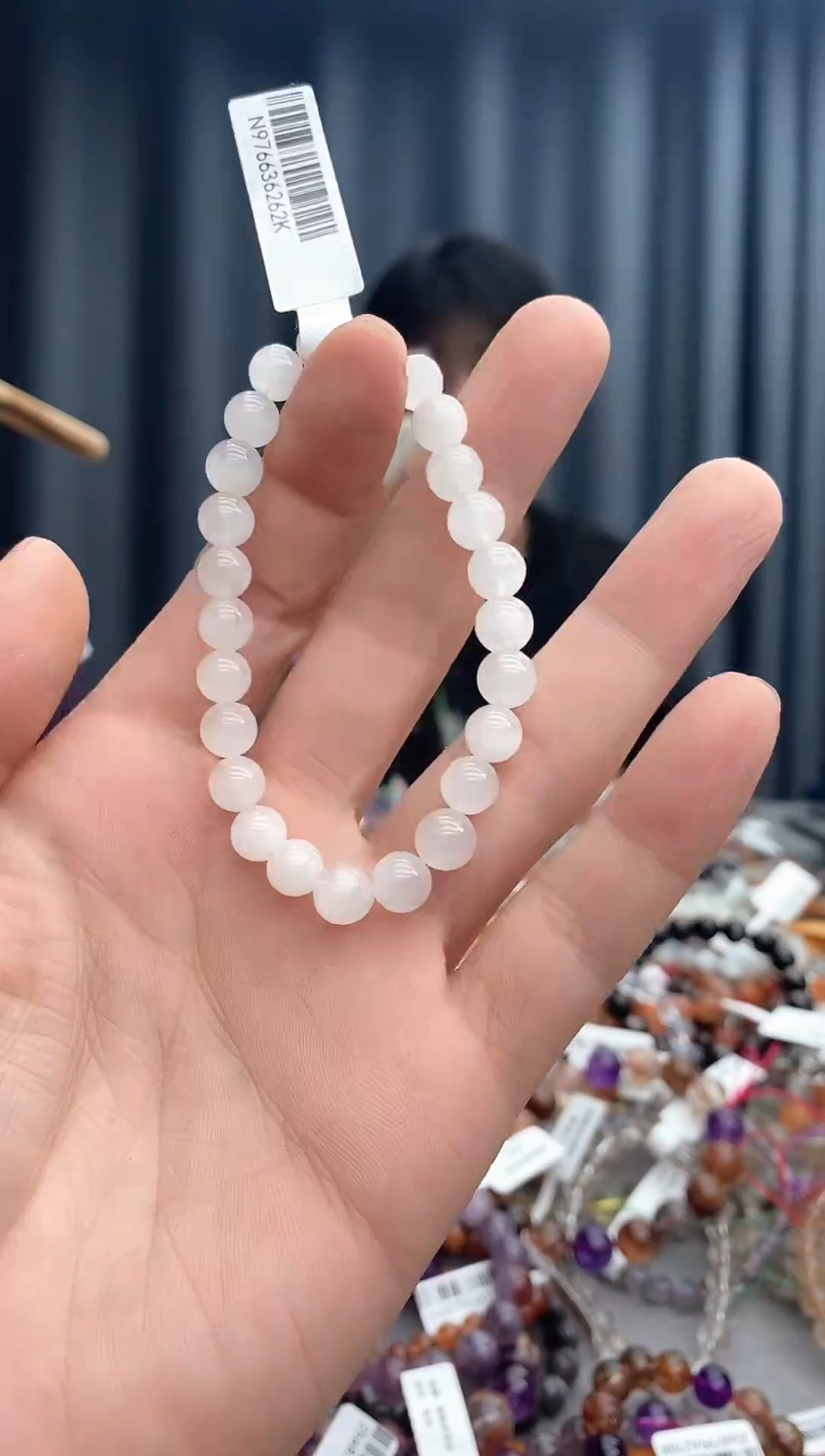 【闪购商品】水晶手链未镶嵌兔毛