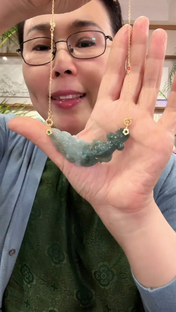 【闪购商品】翡翠颈饰未镶嵌国风