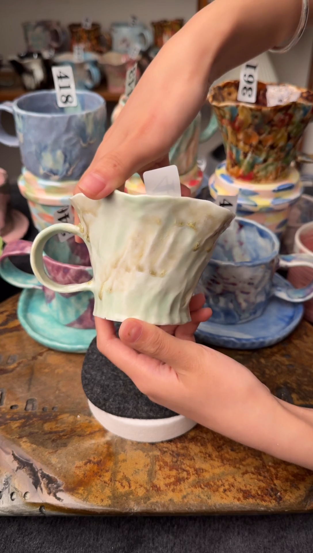 杯子427景德镇颜色釉杯