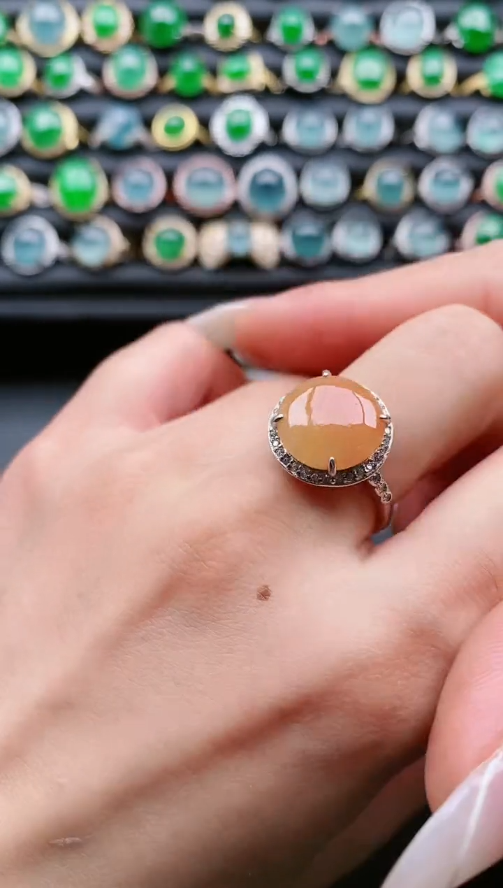 【闪购商品】翡翠戒指银S925镶嵌11111111111111