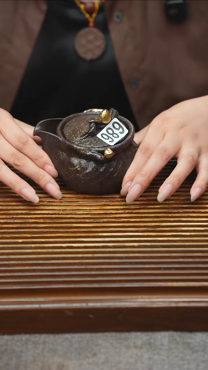 万古烧粗陶手工茶具