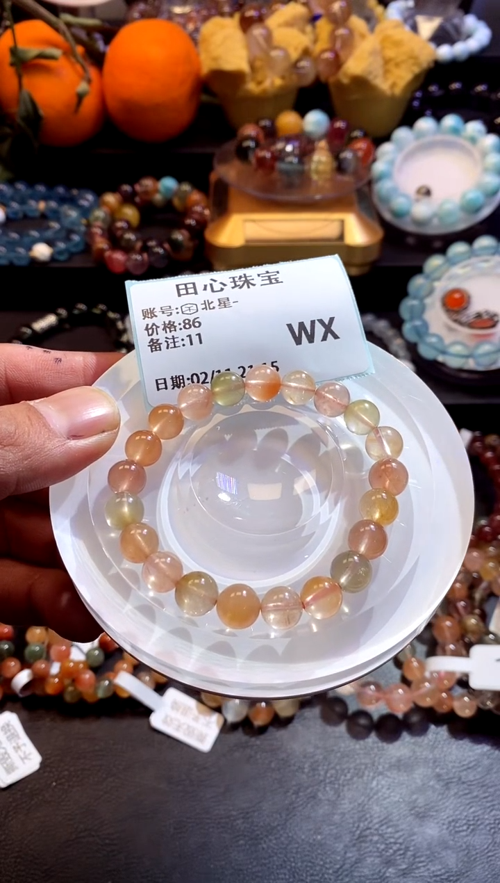 【闪购商品】水晶手链未镶嵌水晶11