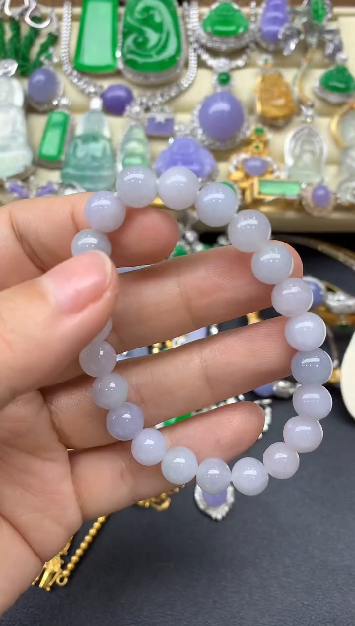 【闪购商品】翡翠手链未镶嵌160-中国好珍宝