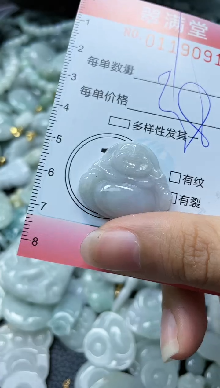 【闪购商品】翡翠未镶嵌颈饰闪购0119091