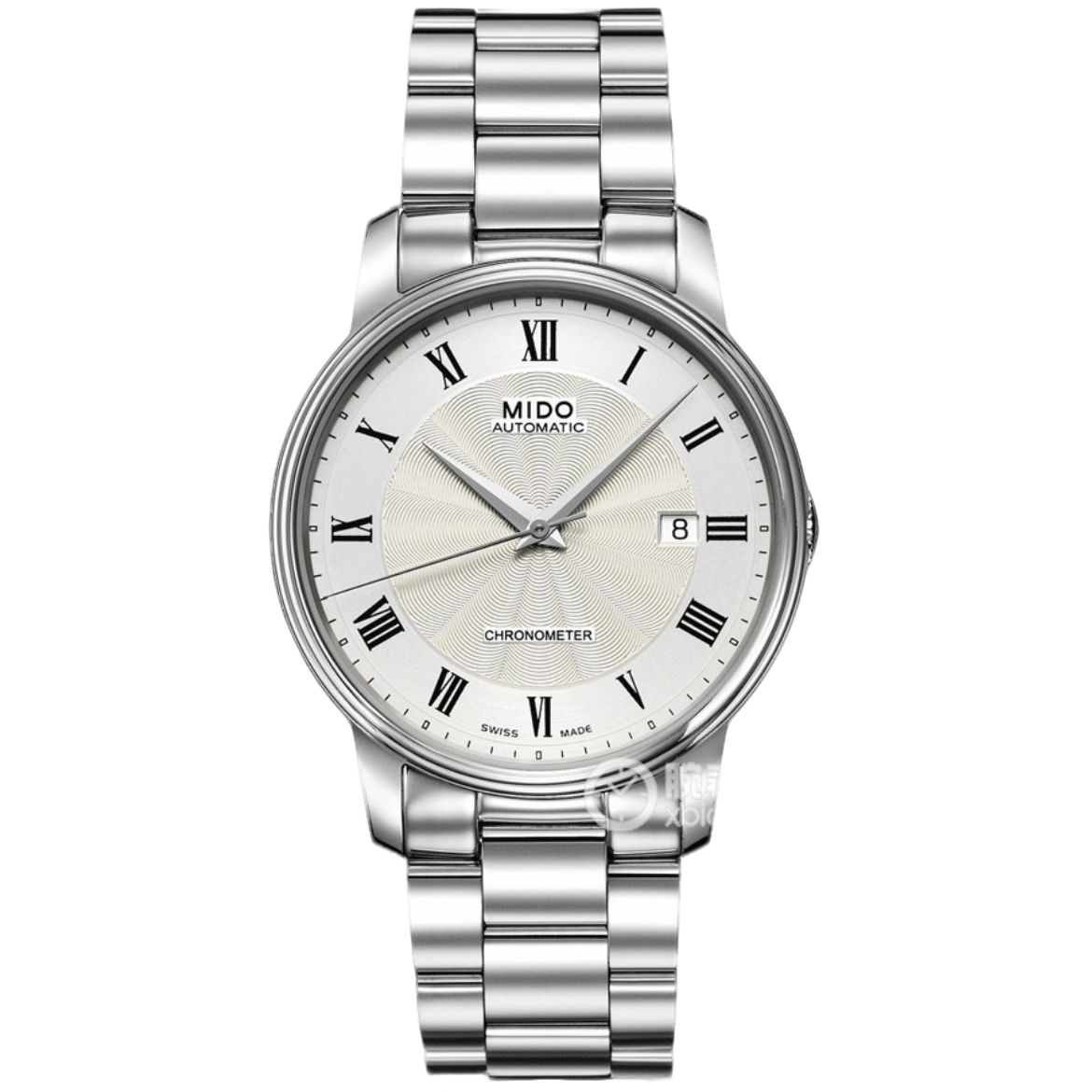 99新 Mido/美度 贝伦赛丽39MM/经典白盘男表/背透机械M010/10600