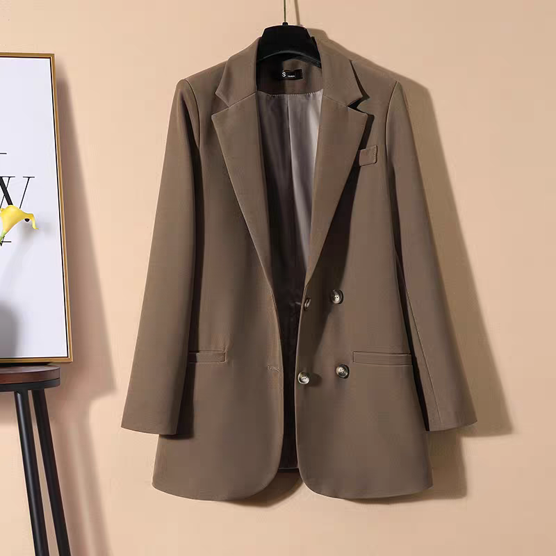 A区502曼乐多多服装店韩版宽松显瘦西装外套