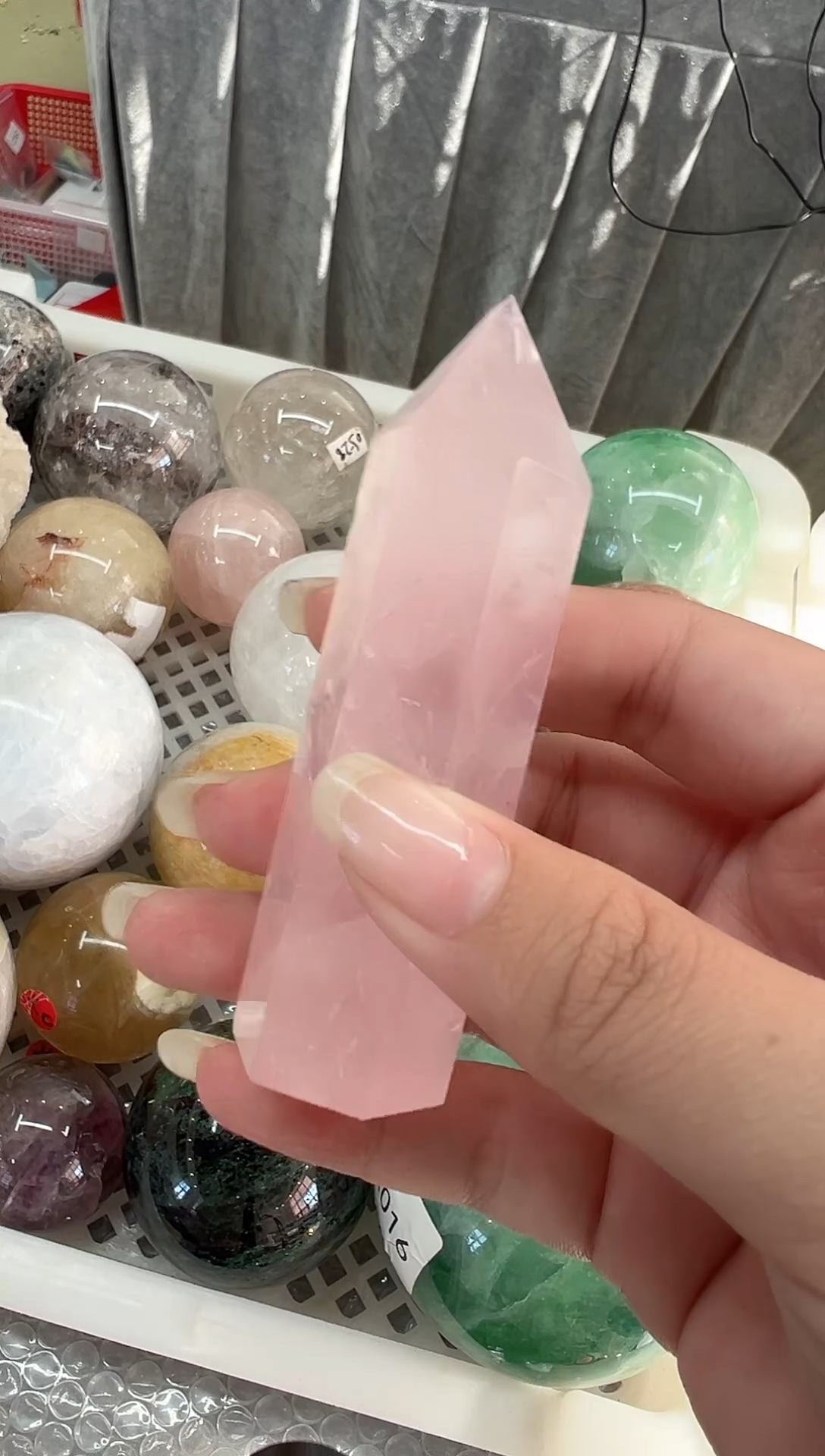 未镶嵌珠宝半成品水晶S154 微瑕