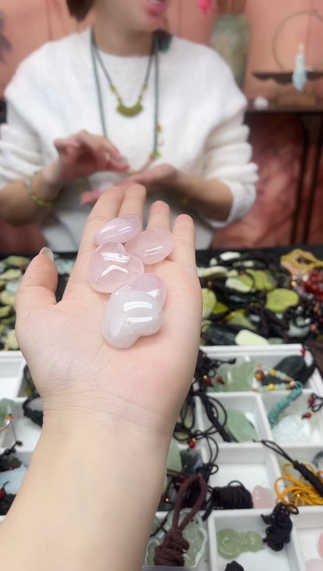 吊坠(赠链)未镶嵌水晶多样性发货*拍一发一