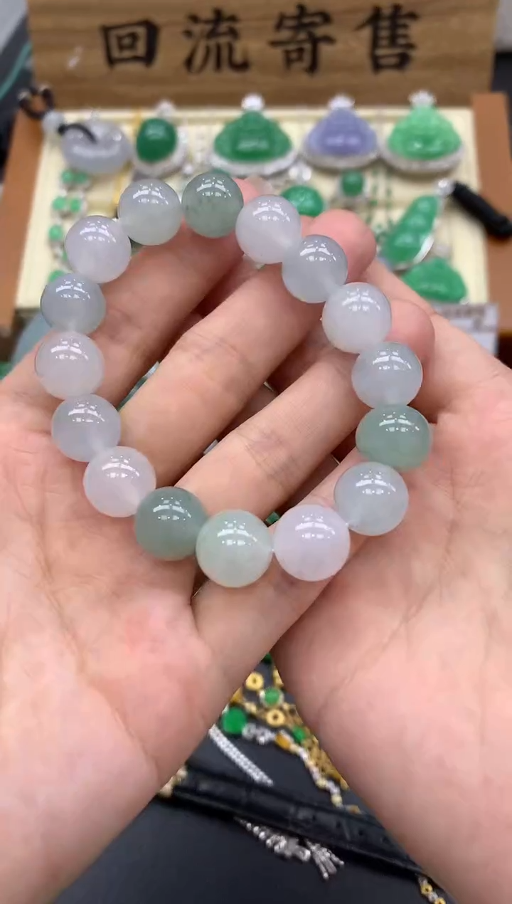 【闪购商品】翡翠手串未镶嵌320-中国好珍宝