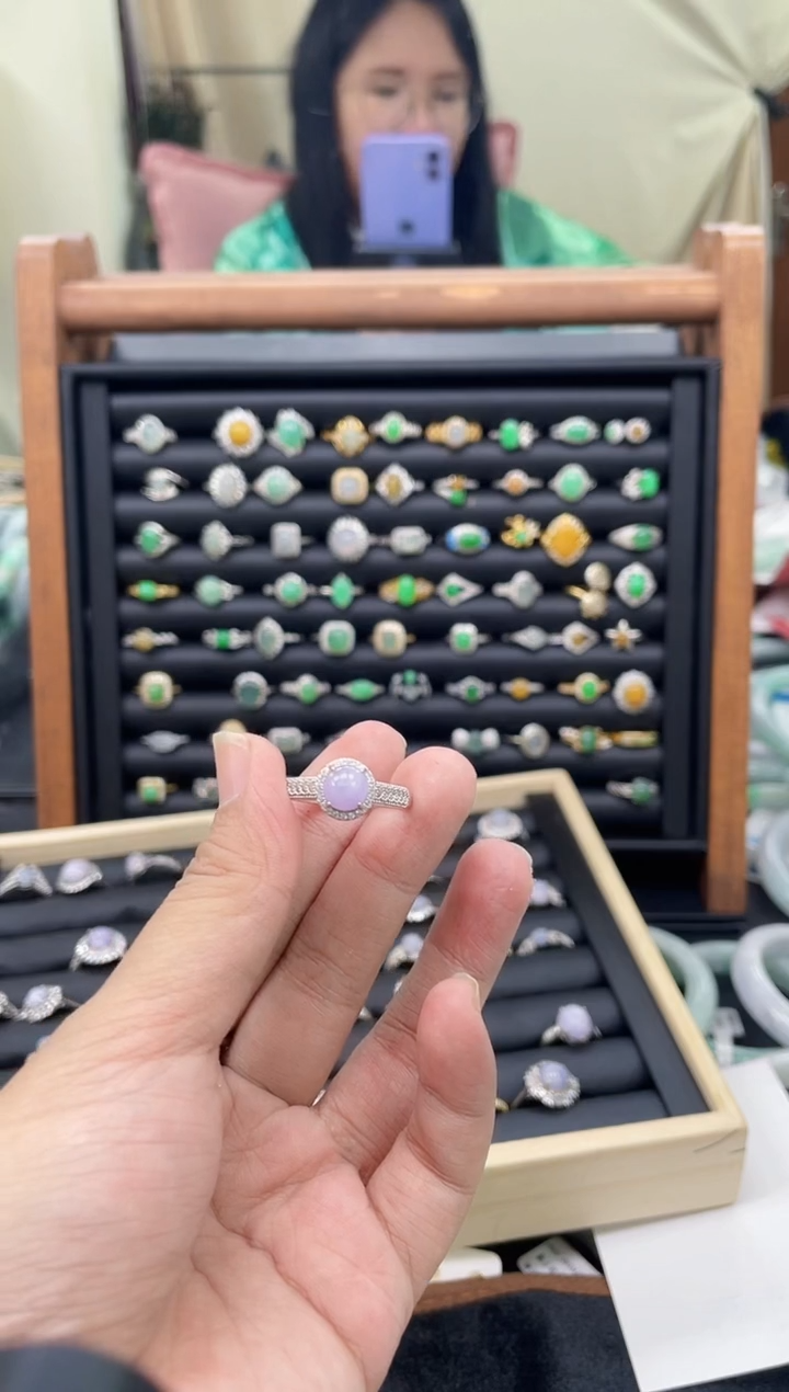 【闪购商品】翡翠戒指未镶嵌戒指