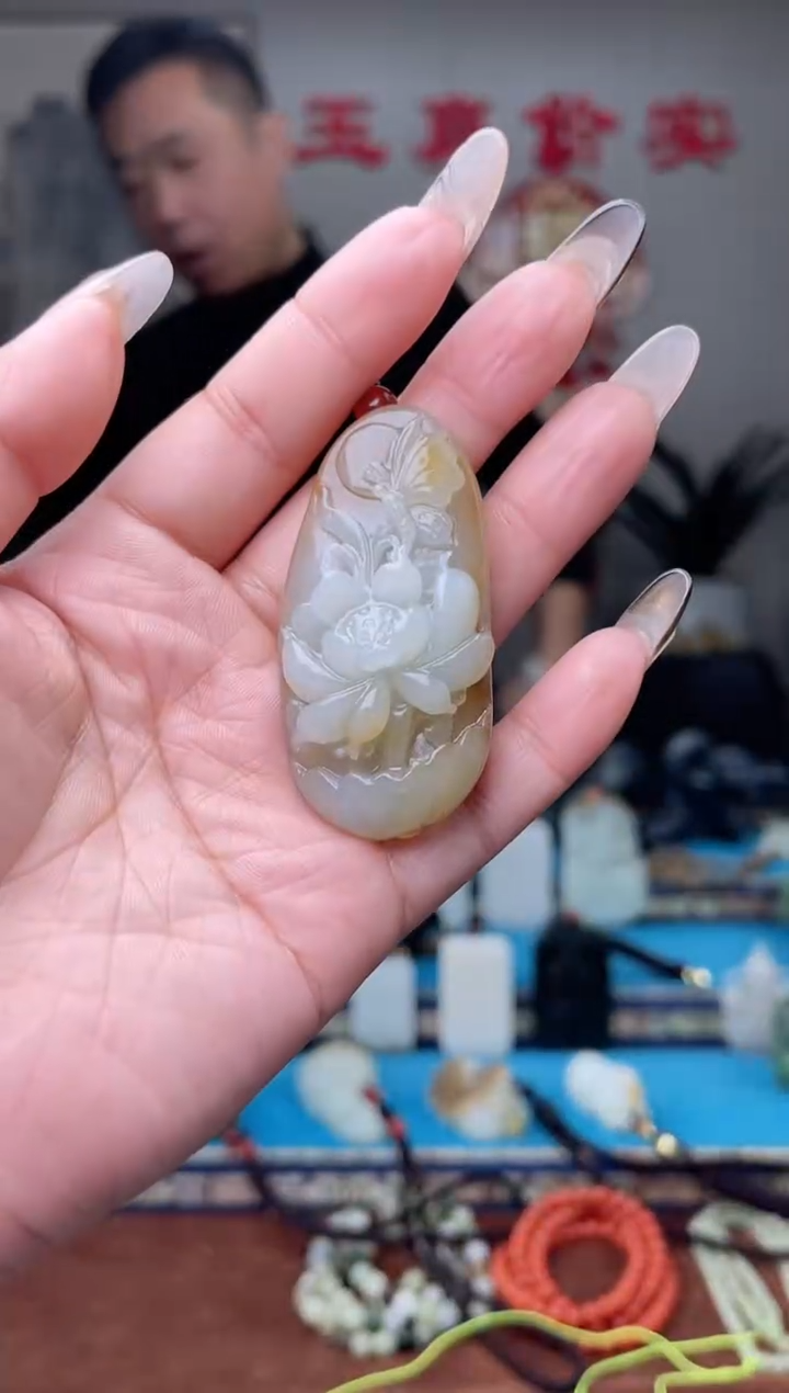 【闪购商品】和田玉挂件未镶嵌1