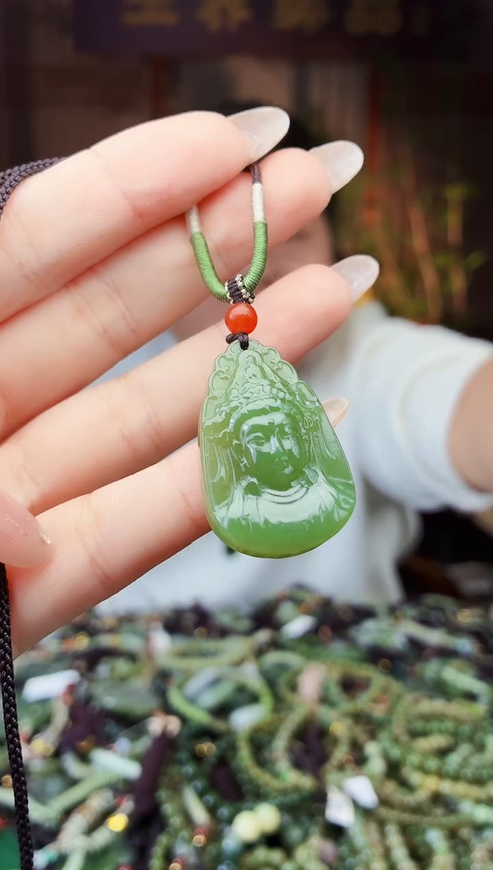 颈饰未镶嵌和田玉多样性发货拍一发一