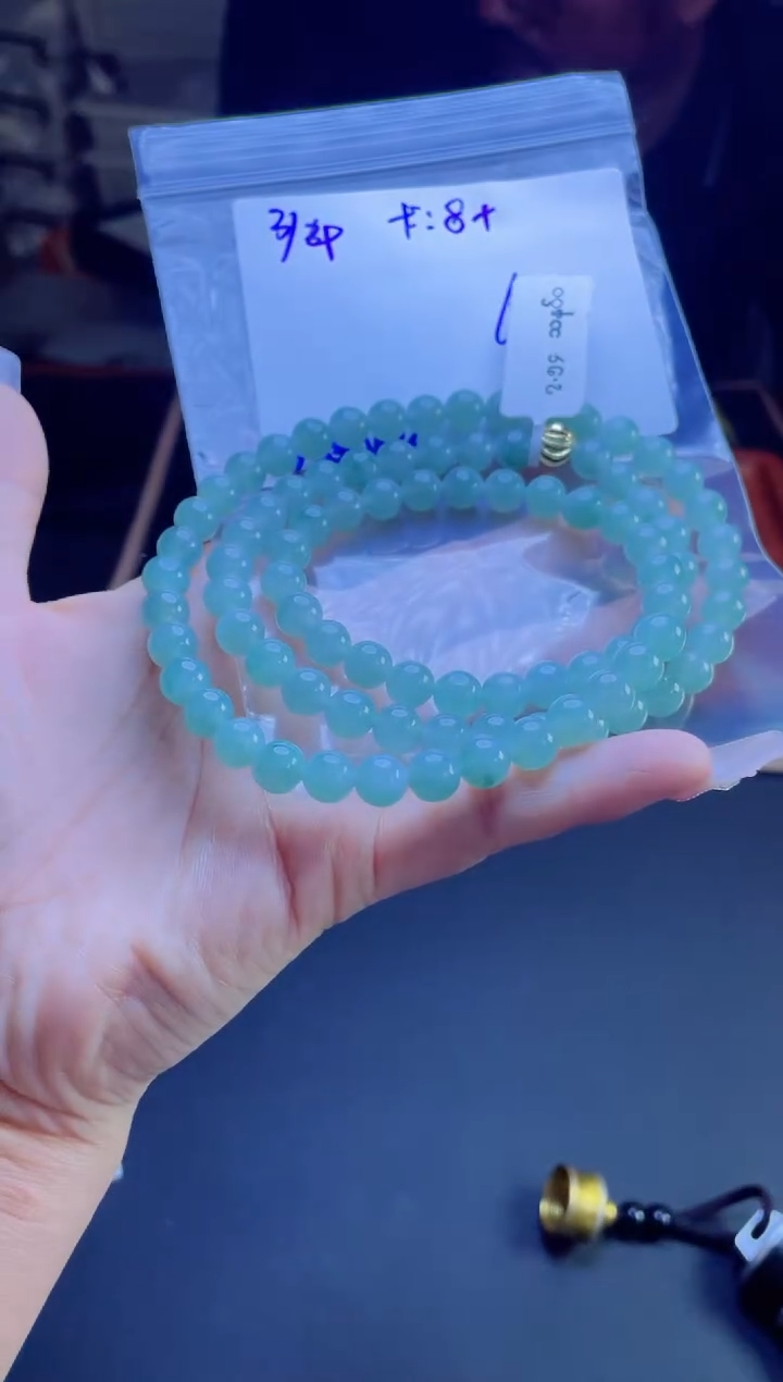 【闪购商品】定制翡翠未镶嵌多样性翡翠珠串 拍一发一