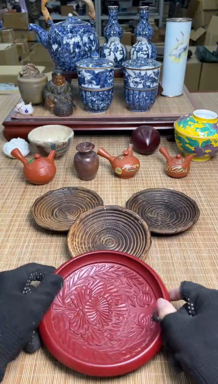 33号4只托盘子中古物品谨慎参拍直播专用链接