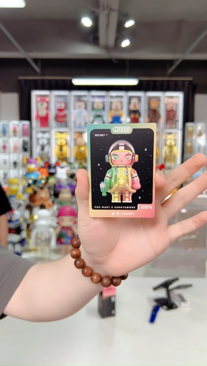 毛绒潮玩茉莉超隐星愿100%手办