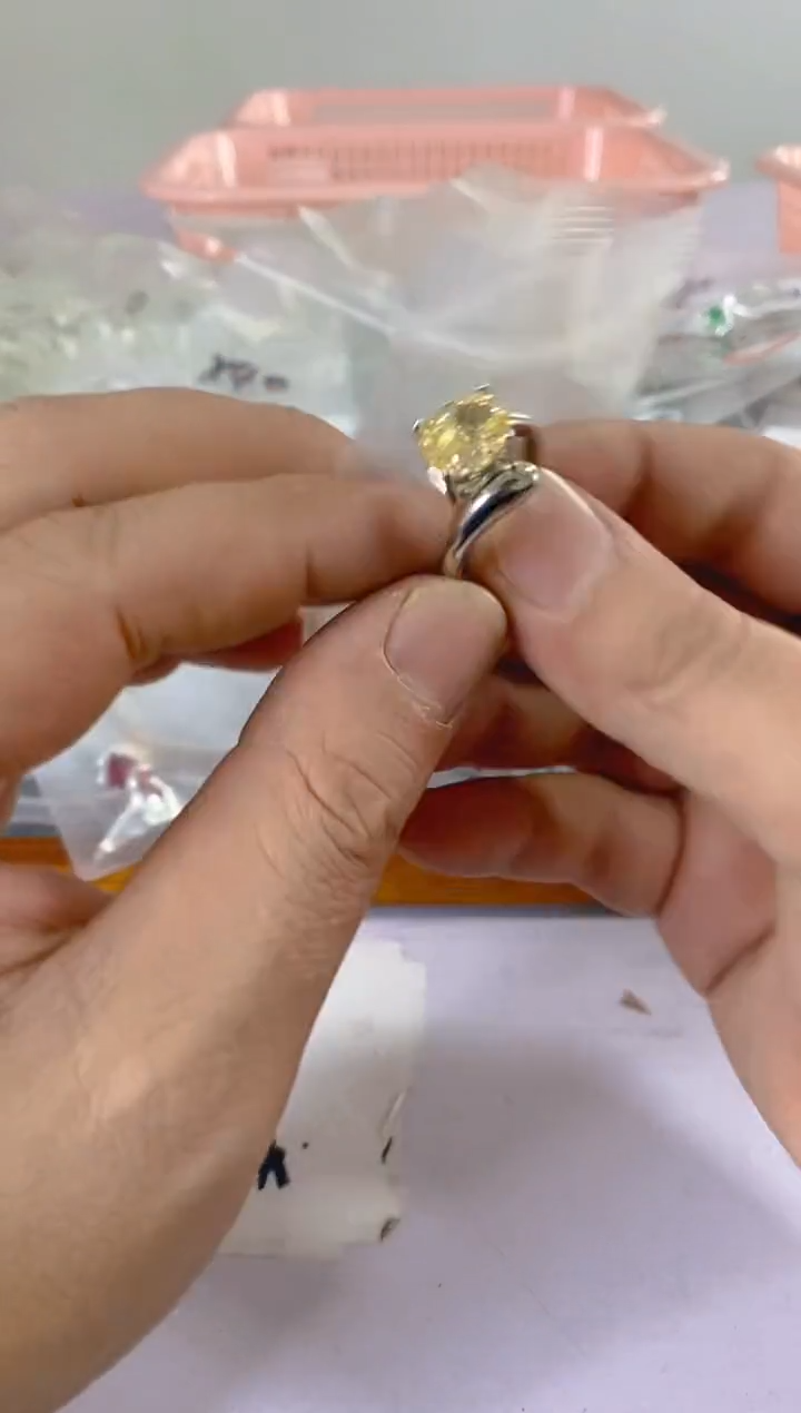 【闪购商品】紫晶颈饰银S925镶嵌X289红宝，蓝宝，多样性发一件赠链