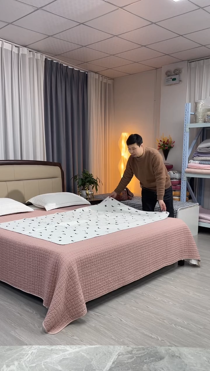 棉110cm*160cm 括号星星