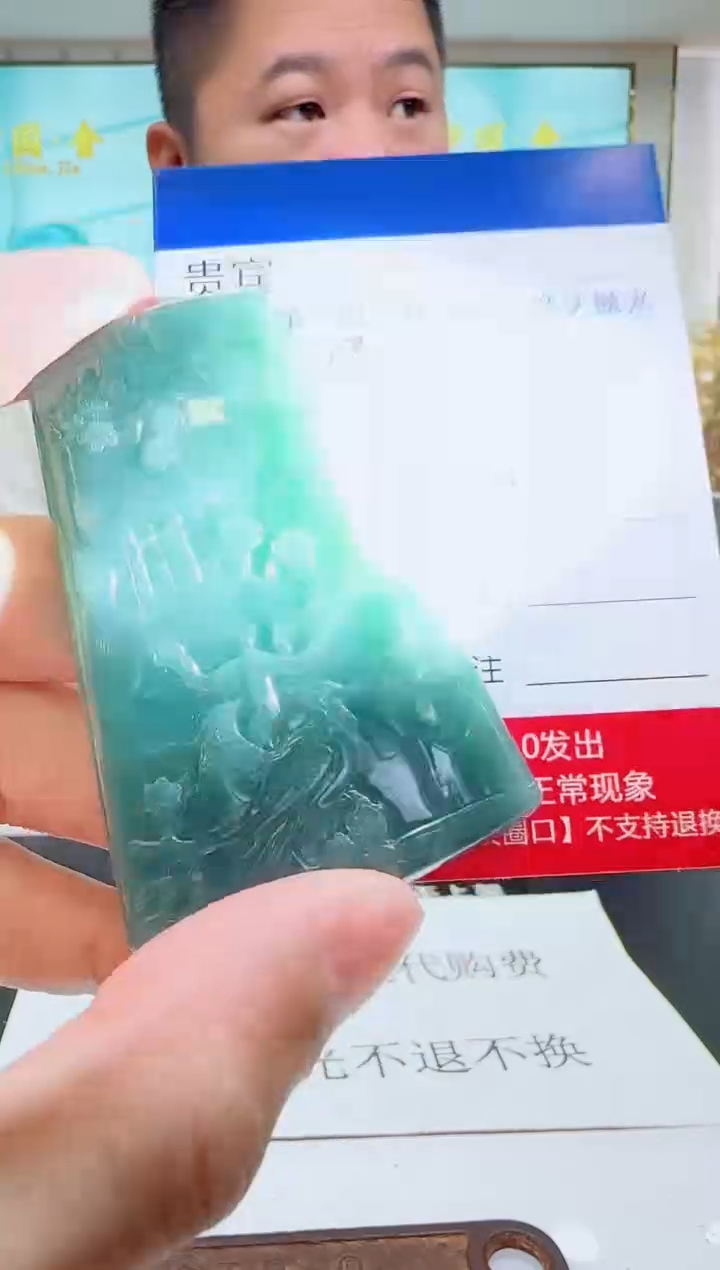 未镶嵌定制翡翠LX28翡翠吊坠-多样性发其一