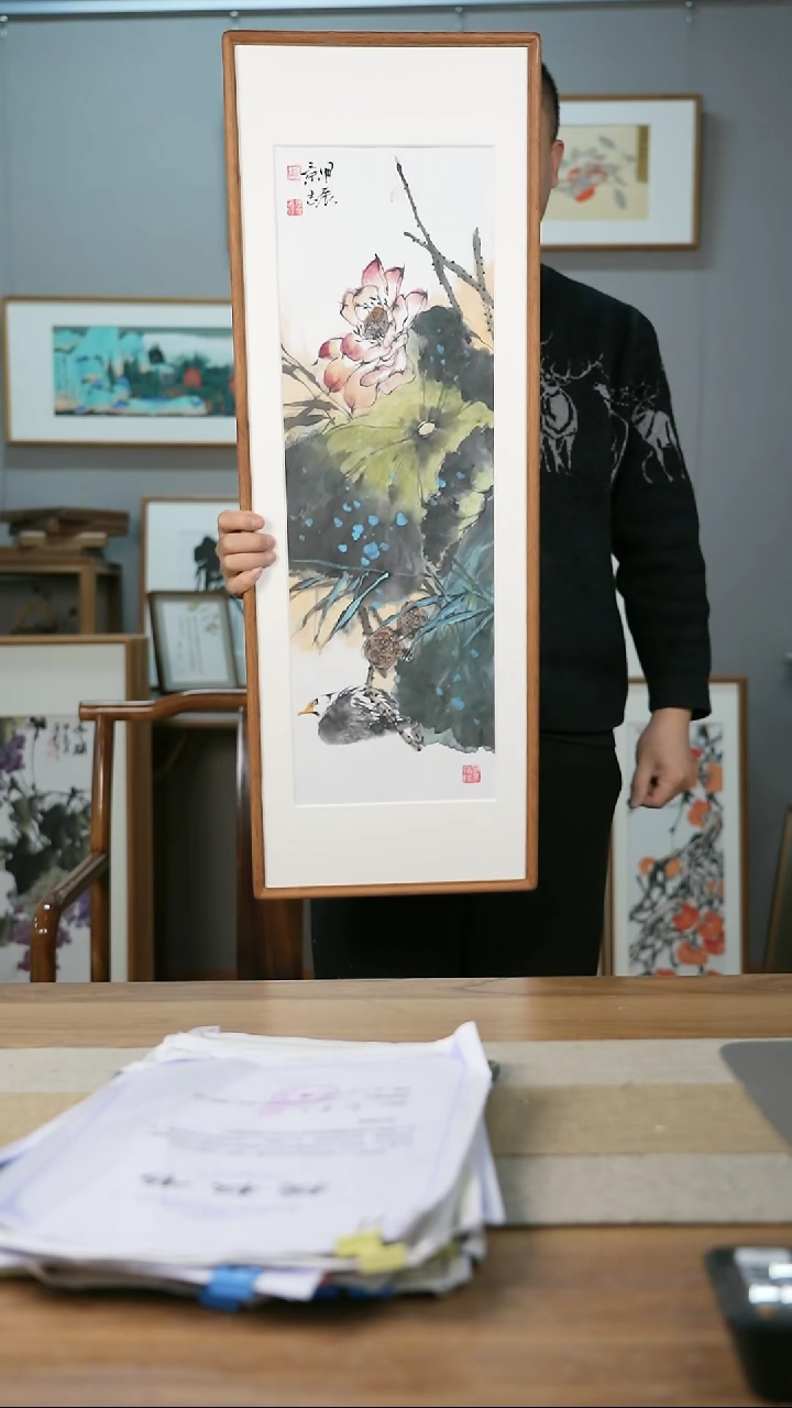 【闪购商品】书法协会会员老师带框作品-