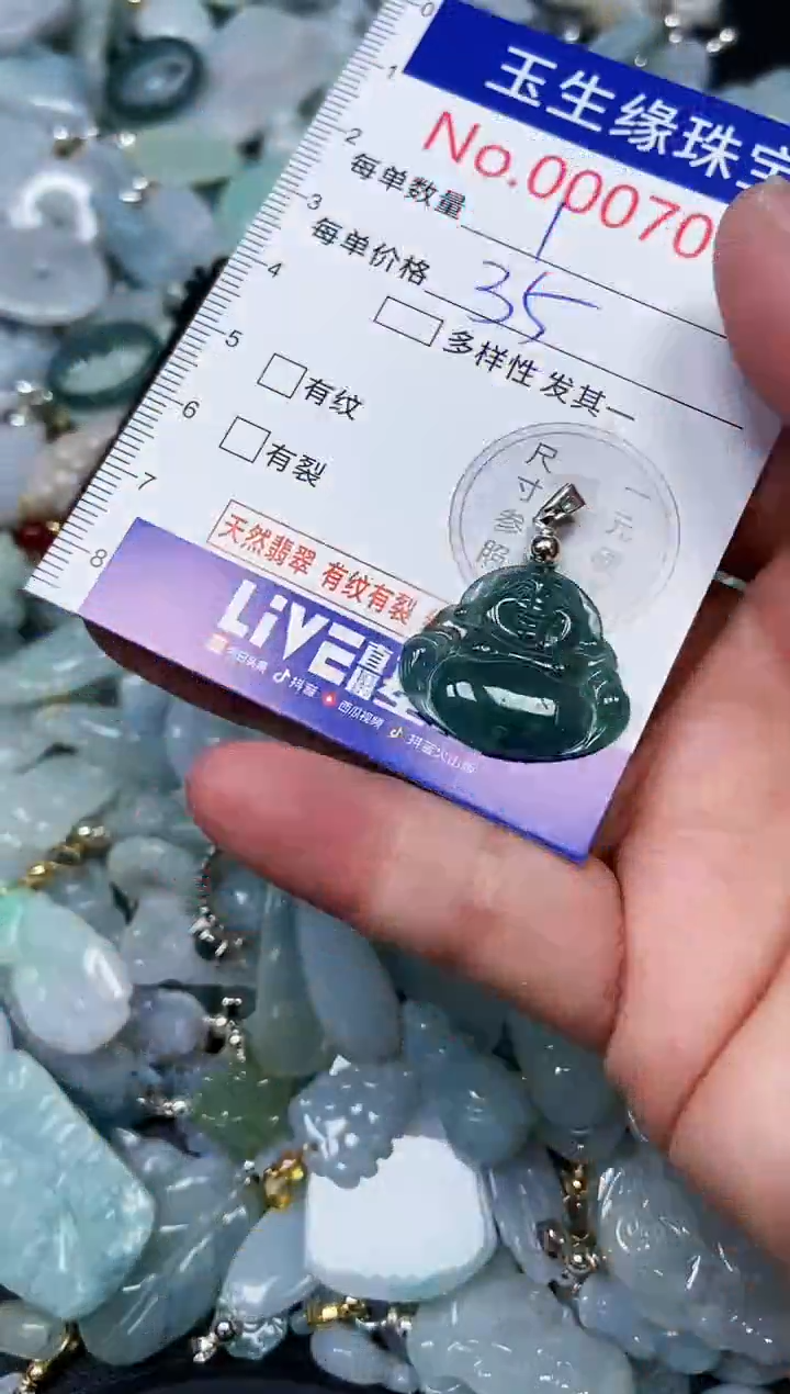 【闪购商品】翡翠颈饰未镶嵌闪购00007014