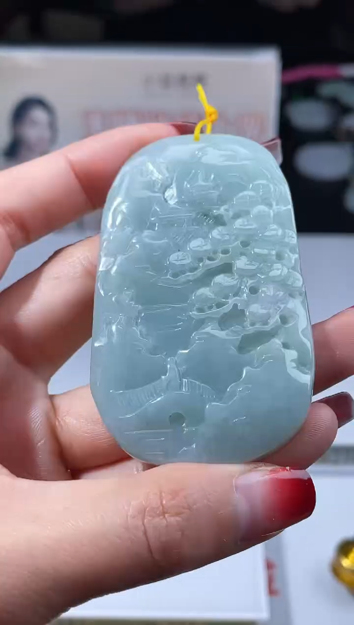 【闪购商品】定制翡翠未镶嵌不退不换CMH1件-A