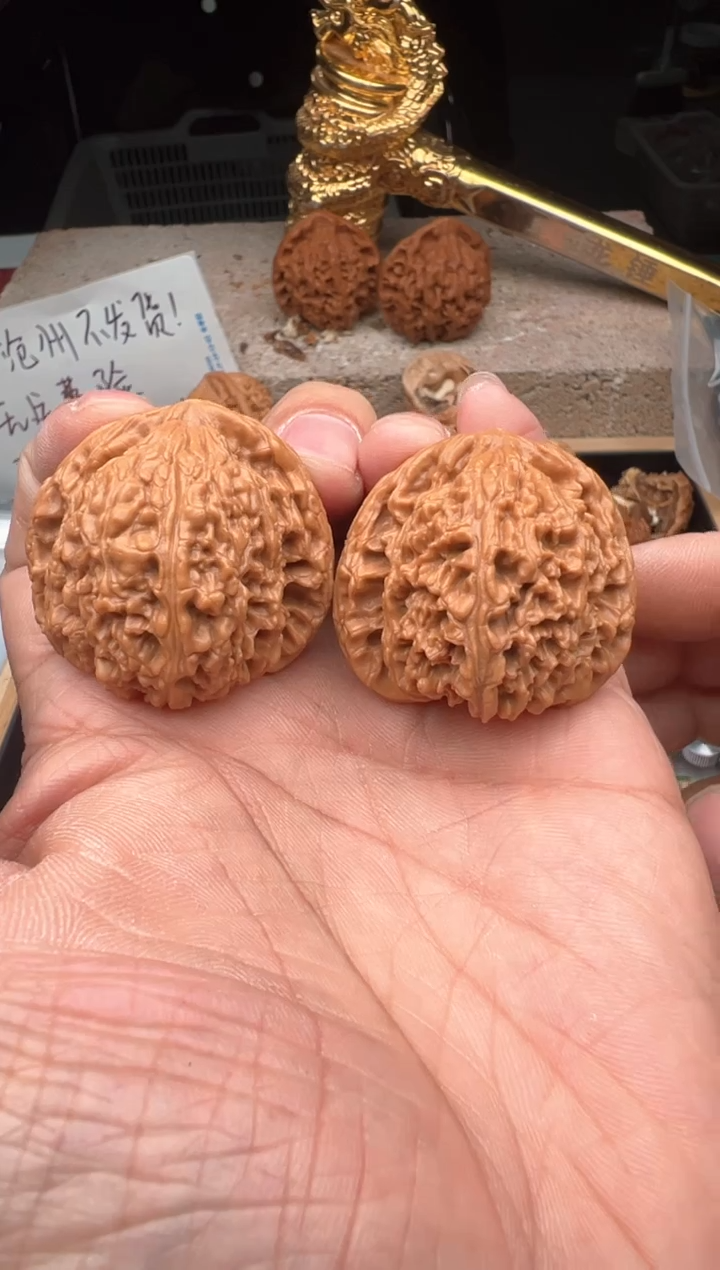 【闪购商品】桃核把件雷龙文玩15-41尺寸南疆石