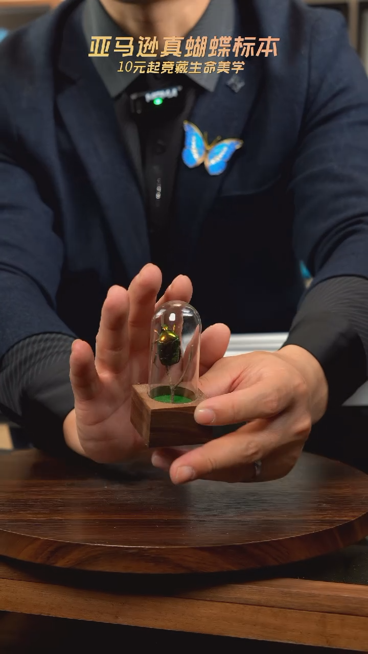 金花金龟胡桃木试管款