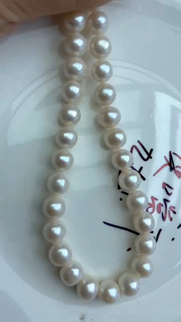 （无）10mm白系项链  