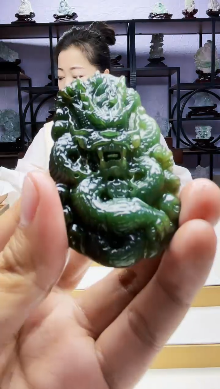 【闪购商品】定制翡翠未镶嵌毛货01270113 