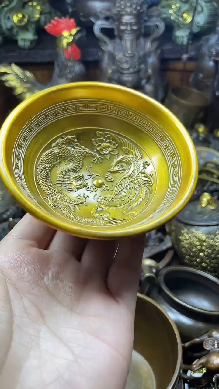 闪购链接，点击下单，有运费险，铜摆件