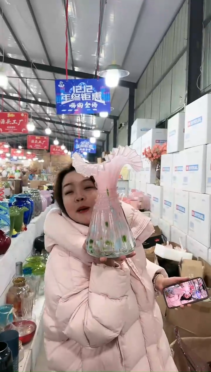 【闪购商品】有机玻璃优品花器E-早10