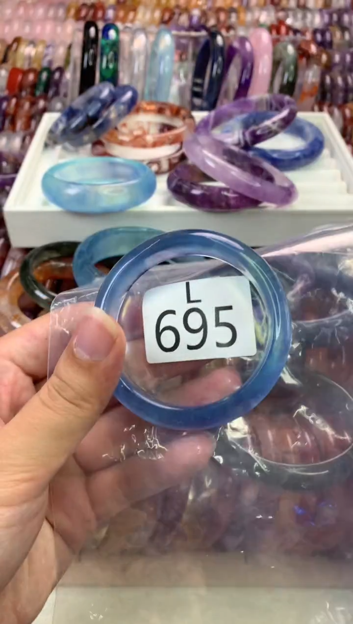 【闪购商品】水晶水晶手镯L未镶嵌695-55