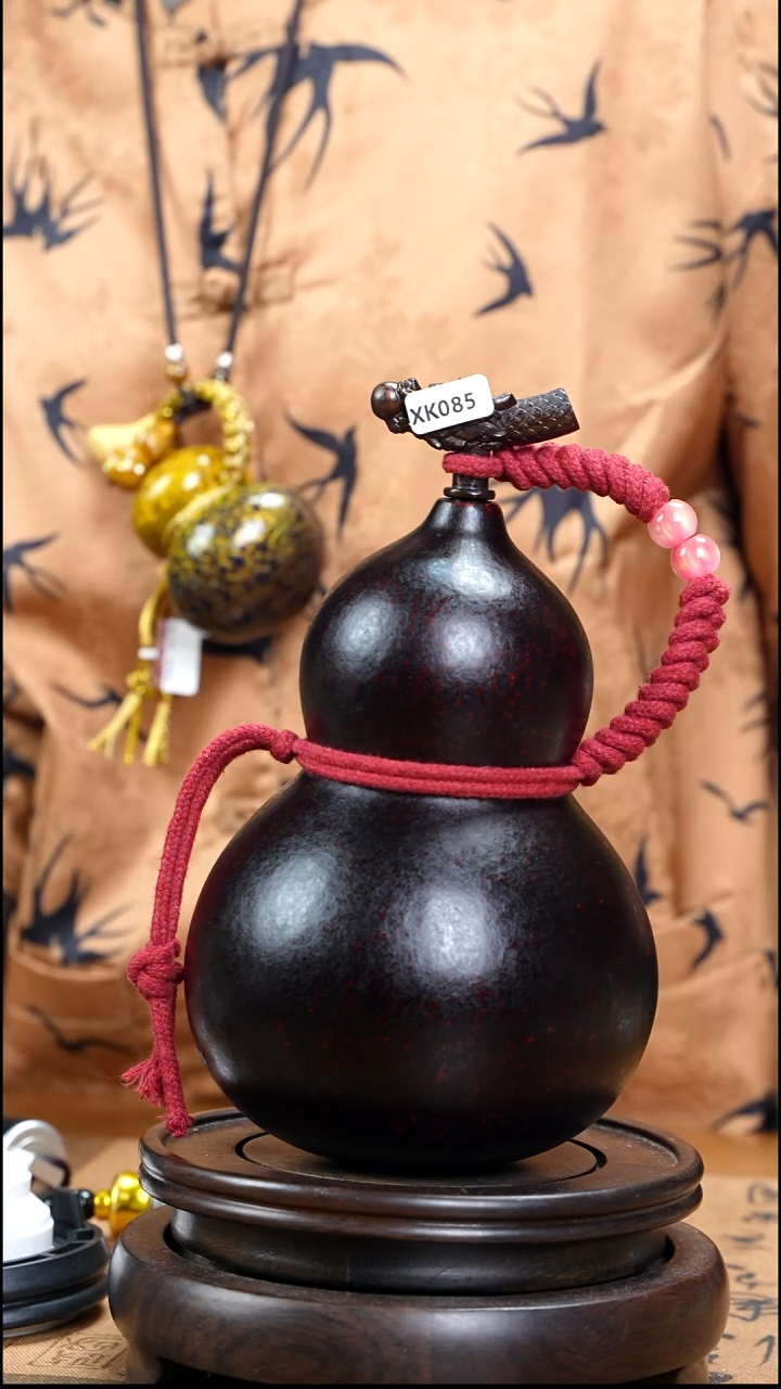 XK085网兜款大漆酒葫芦（现货现发）