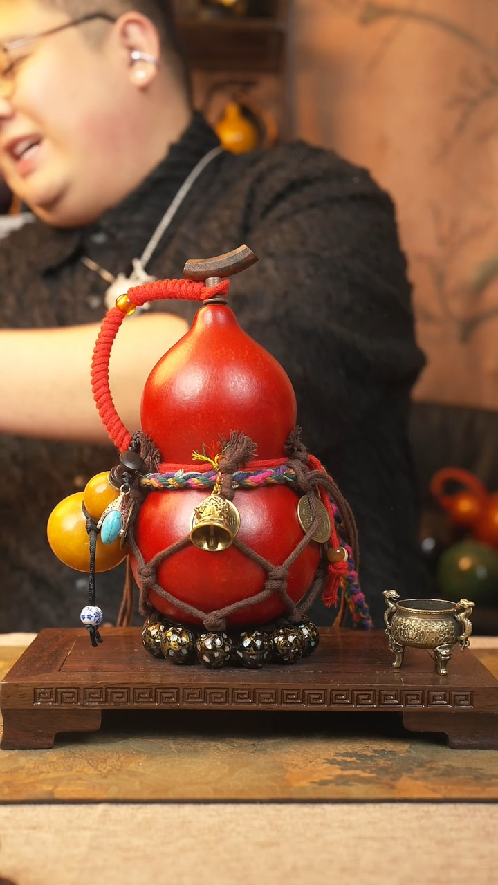 【闪购商品】149大漆葫芦一物一拍记葫堂出品