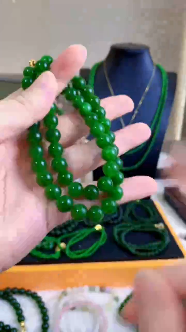 和田玉（碧玉）未镶嵌项链10