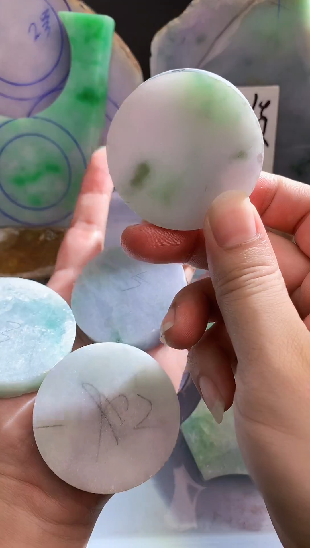 裸石翡翠翡翠多样性发货(随机发一）