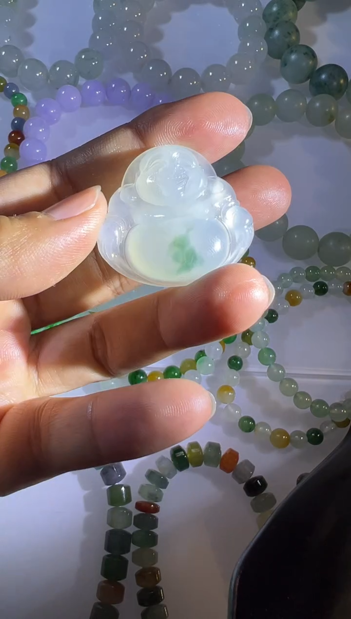 未镶嵌定制翡翠佛公