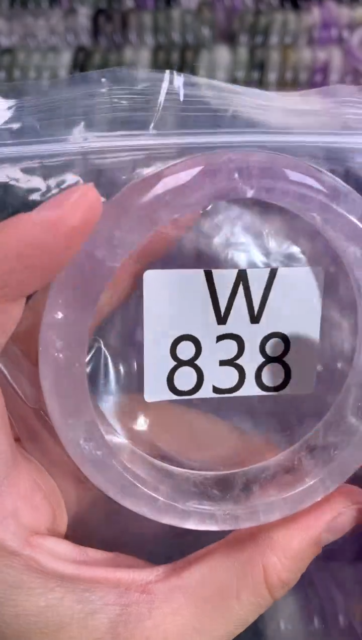 【闪购商品】水晶水晶手镯未镶嵌838-61