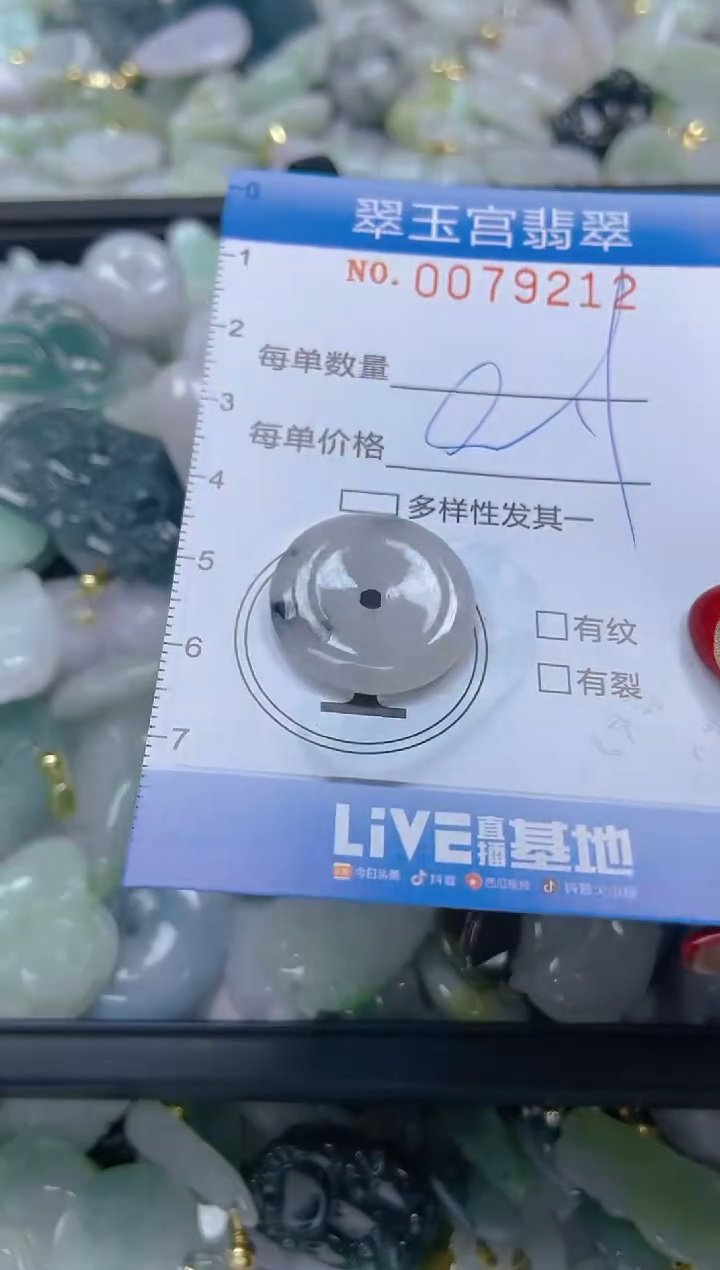 【闪购商品】翡翠颈饰未镶嵌闪购0079212