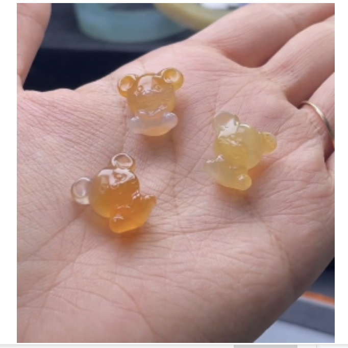 玛瑙玉髓米老鼠挂件（1件多样性发货）