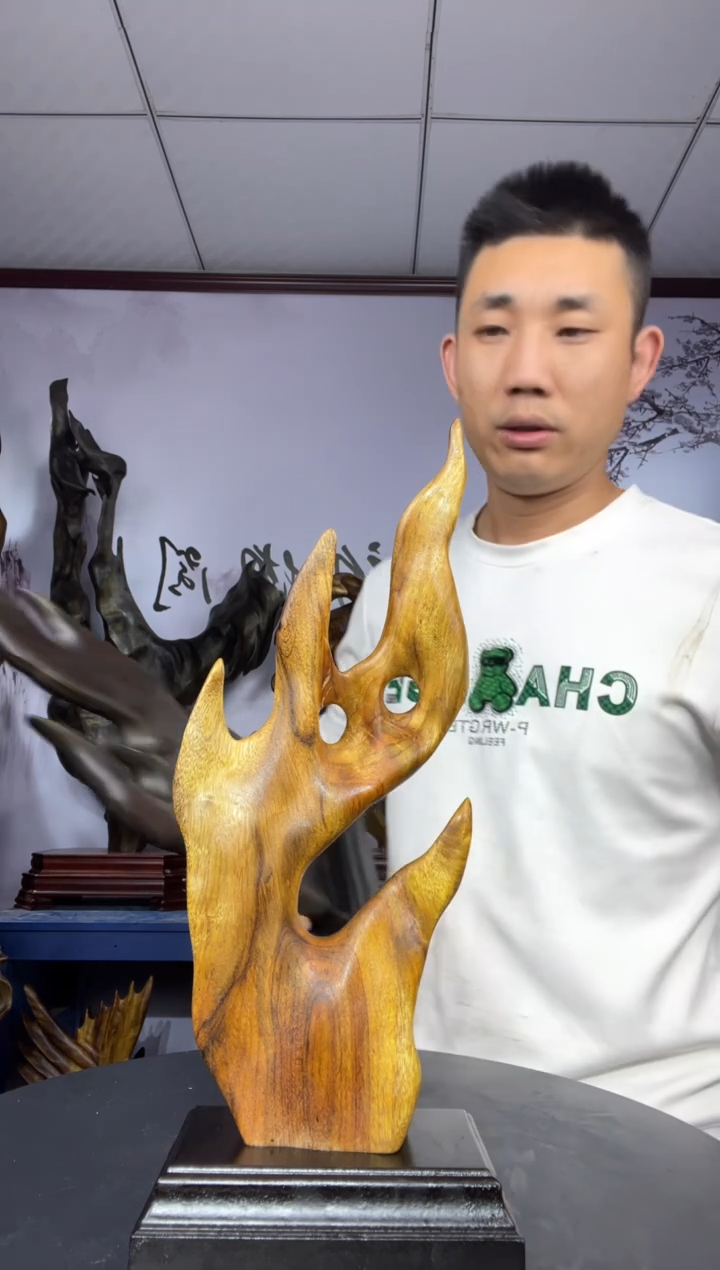 金丝楠木雕款小*金丝楠木工艺品摆件