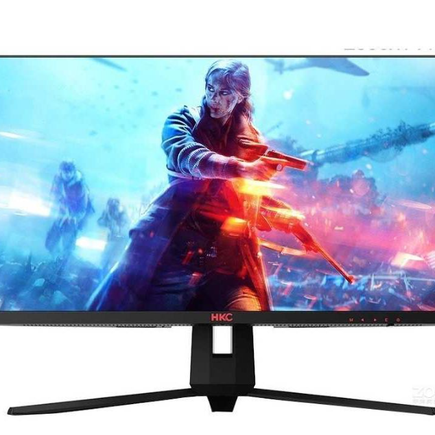 HKC27寸2K电竞显示器170Hz超频1ms快速液晶电脑屏台式吃鸡曲屏