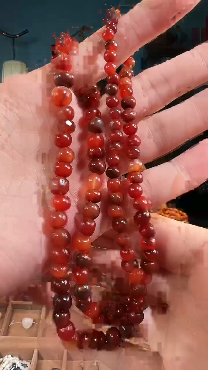 【闪购商品】玛瑙/玉髓颈饰未镶嵌塔链