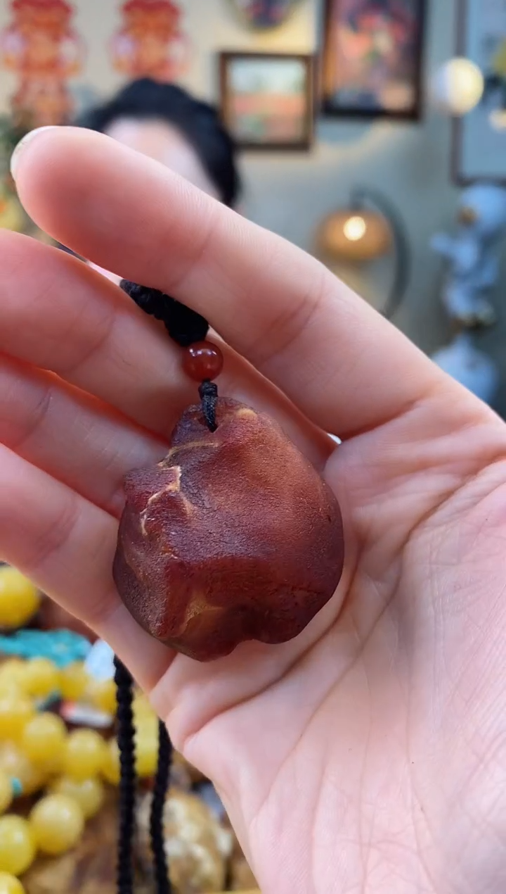 【闪购商品】琥珀颈饰未镶嵌吊坠