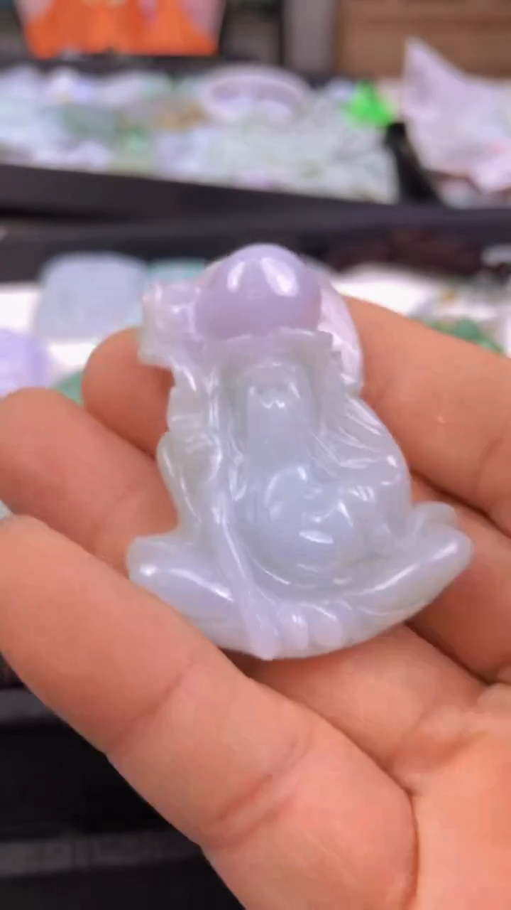 吊坠(不含链)未镶嵌翡翠寿星