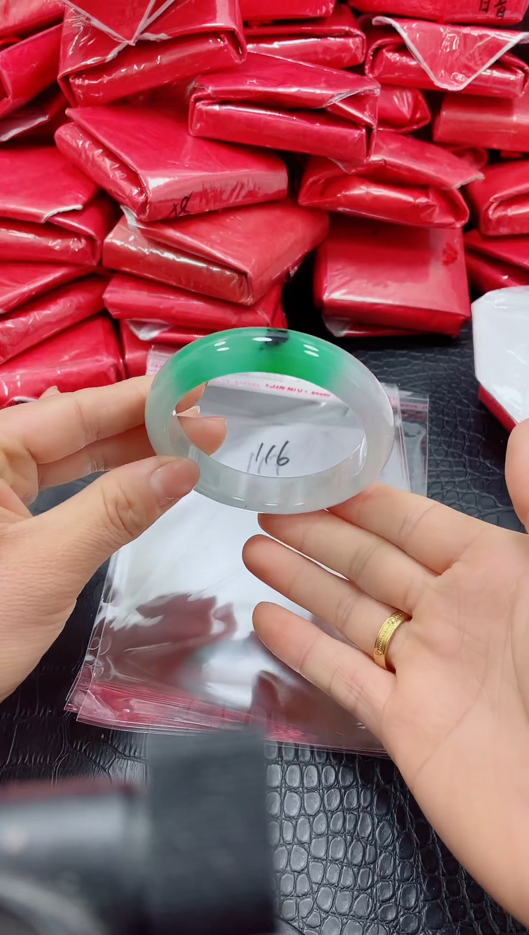 非金属无玲玲116号手镯61.1圈口