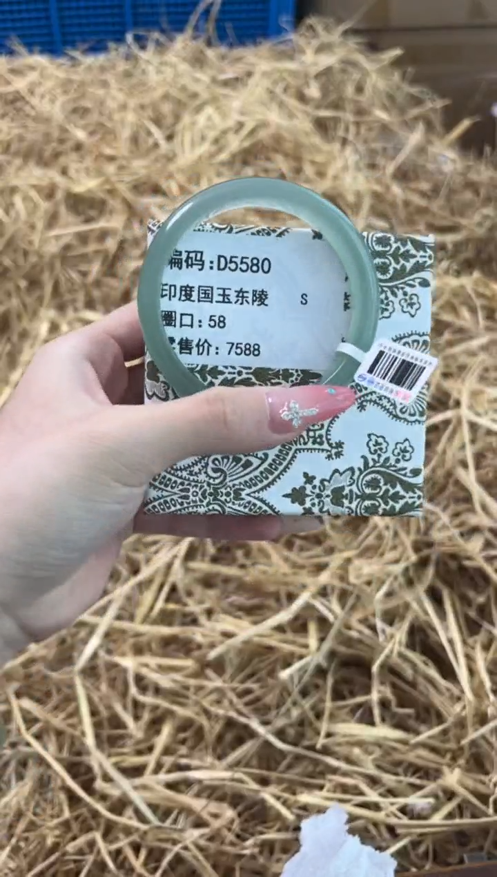 未镶嵌手镯石英质玉D5580